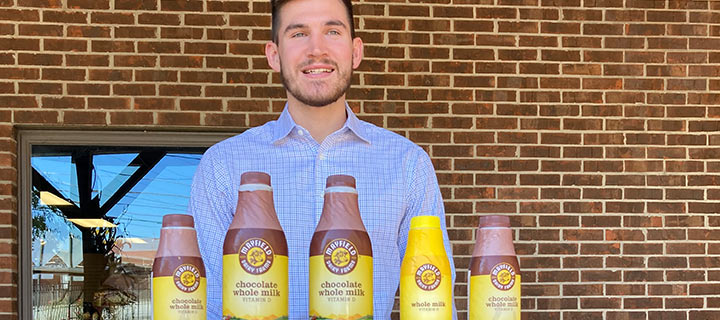 Mayfield dairy farms partners with University of Tennessee basketball player