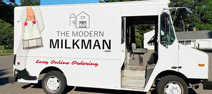 The modern milkman brings back fresh dairy deliveries