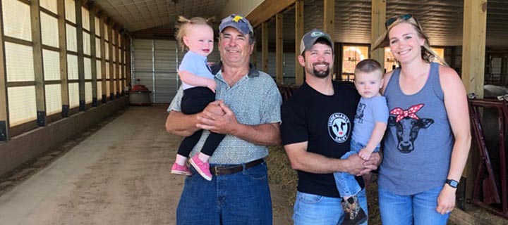 Veteran takes military experience back to the family farm