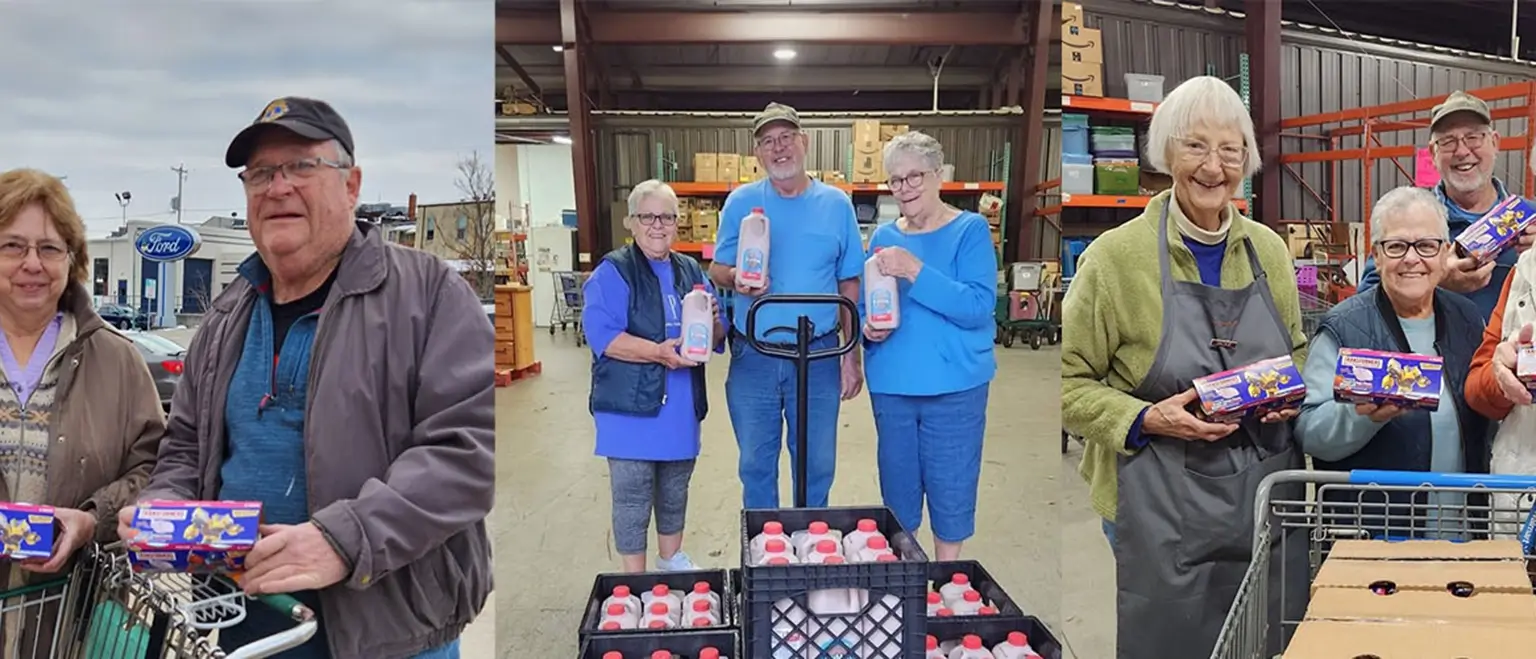 Filling hearts and stocking shelves: DFA farmers donate to Wisconsin food pantries